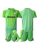 Aston Villa Keeper Bortedraktsett Barn 2025-26 Korte ermer (+ bukser)